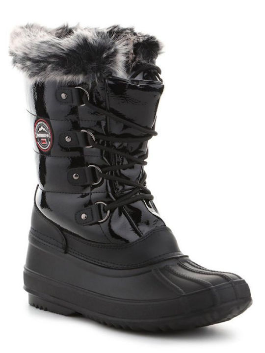 Geographical Norway Jenny Women's Boots Snow with Fur Black