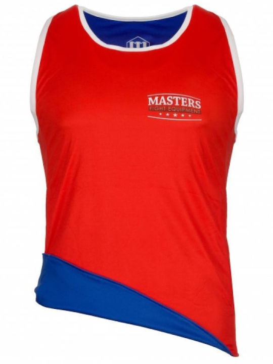 Sport Masters Ανδρική Αμάνικη Μπλούζα 06236-M για Boxing Κόκκινη