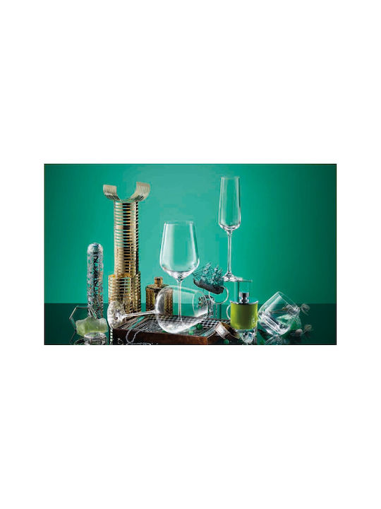 e-exoplismos Set of Glasses for White Wine made of Crystal 6pcs