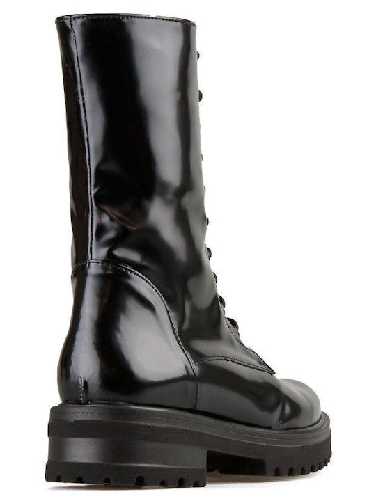 Schwarzer Florentic-Stiefelette mit Reißverschluss