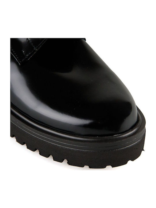 Schwarzer Florentic-Stiefelette mit Reißverschluss