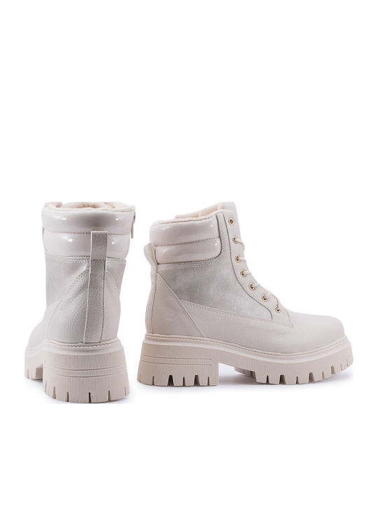 Women's Ankle Boots Beige
