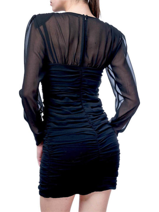 MY T Rochie de Seară Neagră