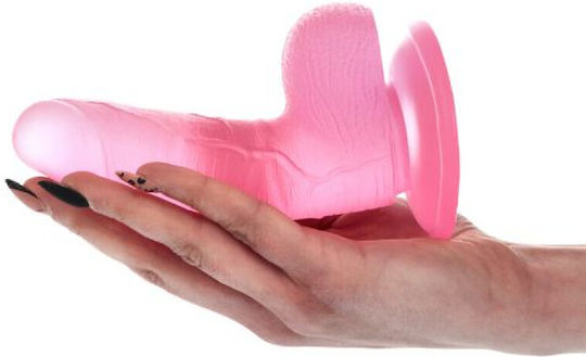 Toyz4lovers Orazio Ρεαλιστικό Dildo με Όρχεις και Βεντούζα Ροζ 15cm