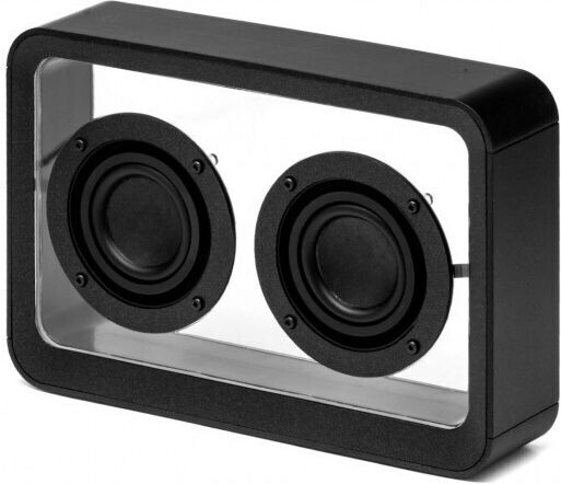 Gingko Mage See-Through Bluetooth Speaker with Battery Life up to 8 hours Black
