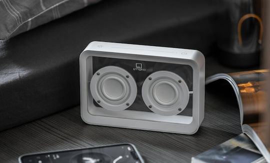 Gingko Mage See-Through Bluetooth високоговорител 4W с живот на батерията до 8 часа Бял