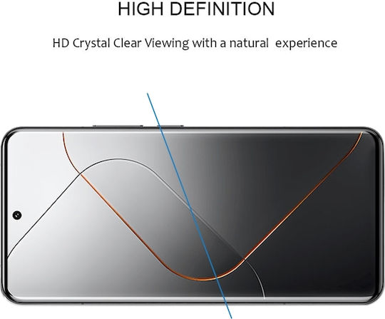 3D Tempered Glass Black (Xiaomi 14 Pro)