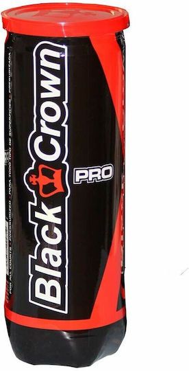 Black Crown Tennisbälle für Turnier 3 Stück