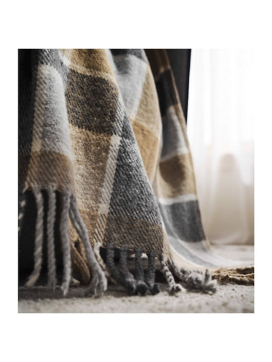 Disa 064 Sofa Blanket Gofis Home Cotton Polyester 130x170