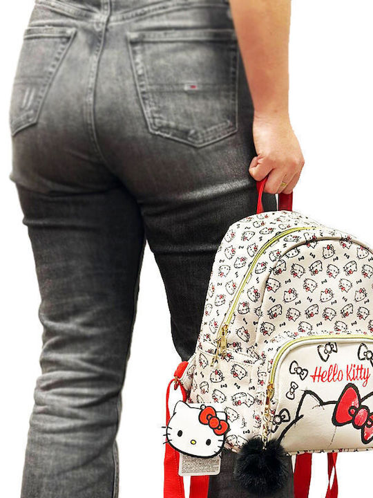 Cerda Hello Kitty School Backpack Kindergarten White