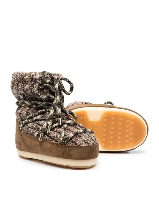 Wildleder Damenstiefel Braun