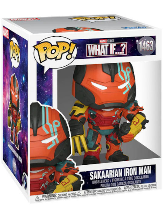 Funko Pop! Marvel: Sakaarian Iron Man Bobble-Head Funko Pop! Marvel: Sakaarian Iron Man Bobble-Head