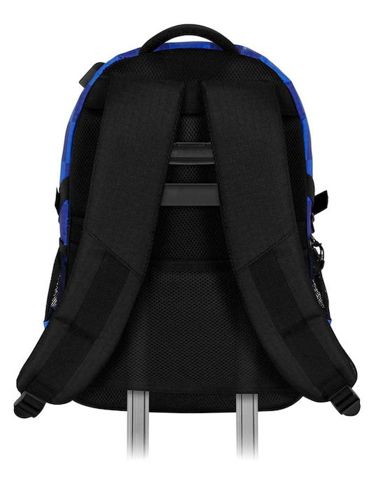 Karactermania Anpassbare Schulranzen Rucksack Grundschule Blau 34 x 21 x 34cm