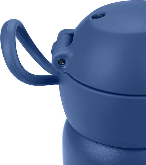 Estia Wonder Bottle Save the Aegean Kids Water Bottle Thermos Stainless Steel with Straw Non Spill Cosmic Voyagers 350ml (Various Designs/Colours)