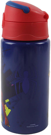 Детска Алуминиева Бутилка Flip 500мл Spiderman #557-12248