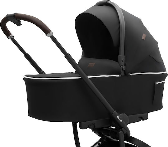 Dovadi Fly Adjustable 2 in 1 Baby Stroller Suitable for Newborn Midnight Black