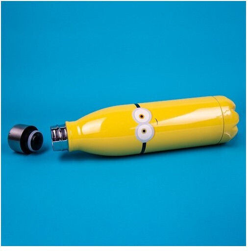 Fizz Creations Παιδικό Παγούρι Minions Αλουμινίου Κίτρινο 500ml