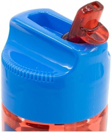 Stor Детска Бутилка За Вода Spiderman Пластмаса Със Сламка 430ml