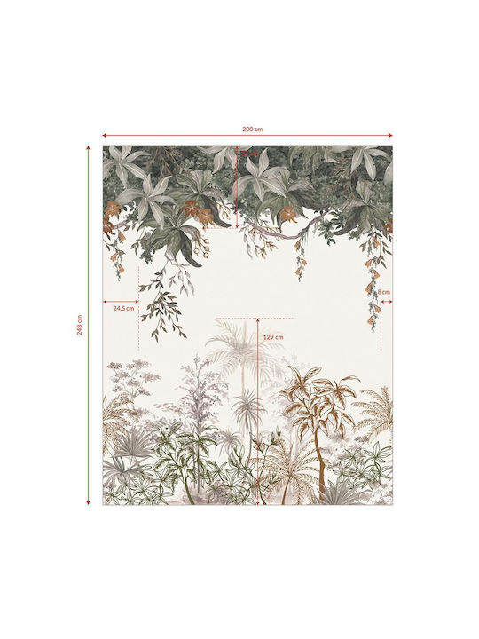 Ταπετσαρία 2μ.x2.48μ Jungle Landscape Lilipinso