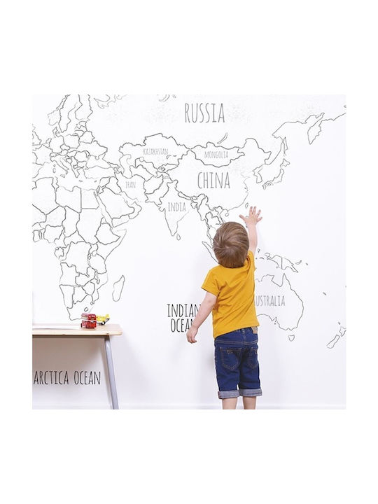 Ταπετσαρία World Map 4μ.x2.48μ Lilipinso