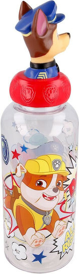 Stor Paw Patrol Plastic Kids Water Bottle Paw Patrol Red 560ml