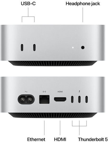Macデスクトップ Mac mini 2024 12/16C 48GB 512GB 10Gb Apple Mac Mini (2024) (M4 Pro 12-core/48GB/512GB SSD/MacOS) GPU cu