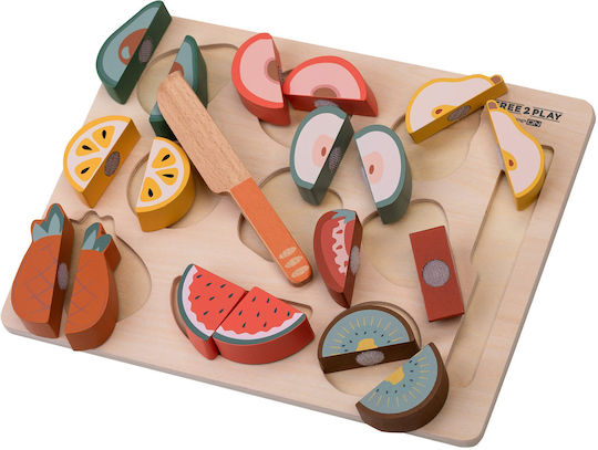 FreeOn Fruits & Vegetables Toy made of Wood