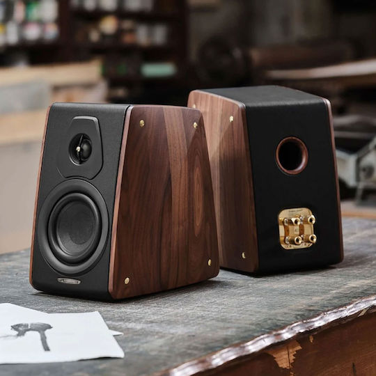 Sonus Faber Concertino G4 Maestro Edition Ζεύγος Ηχείων Hi-Fi Βιβλιοθήκης 150W 2 Δρόμων Π21.4xΒ29.7xΥ31.4εκ. Walnut
