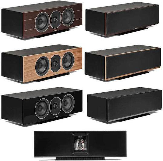 Sonus Faber Lumina CI Hi-Fi Говорител Централен 100W 2 Брой шофьори Ш52.3xД21.2xВ16.8см. Черен