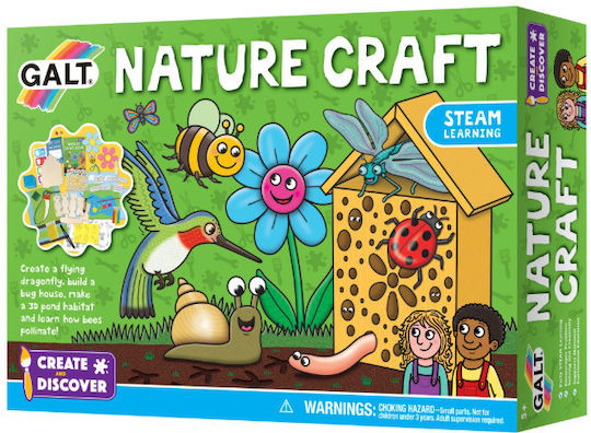 Galt Toys Nature Craft Educational Game Knowledge made of Wood for 4-6 Years Old