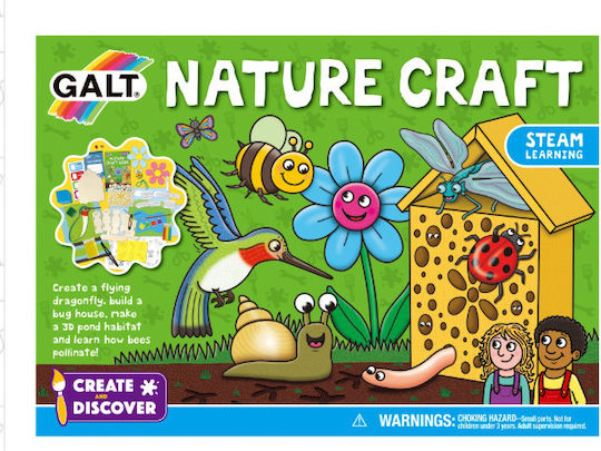 Galt Toys Nature Craft Εκπαιδευτικό Παιχνίδι Γνώσεων από Ξύλο για 4-6 Ετών