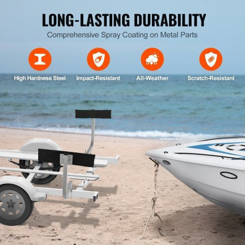 Vevor Adjustable Boat Trailer Guides 0.7m 2 Pcs Heavy Duty Rust Resistant for Recreational Boats Ctcdgtxtx000zavy0v0