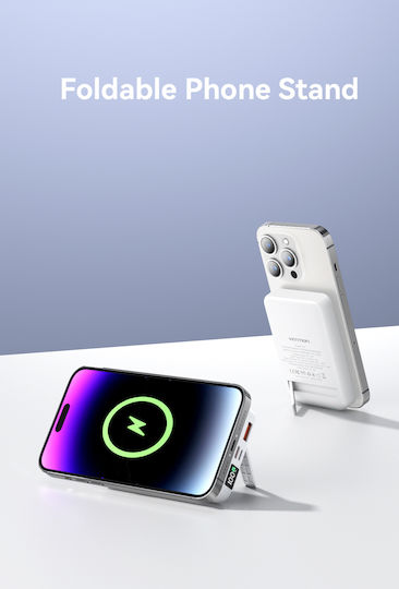 Vention FHTB0 MagSafe Power Bank 10000mAh 22.5W με Θύρα USB-A και Θύρα USB-C Power Delivery Μαύρο