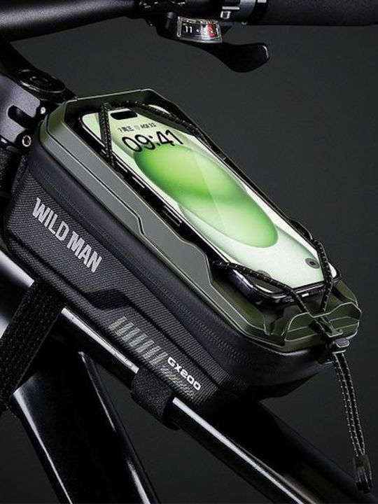 Wildman Gears GX200 Bicycle Handlebar Bag Black