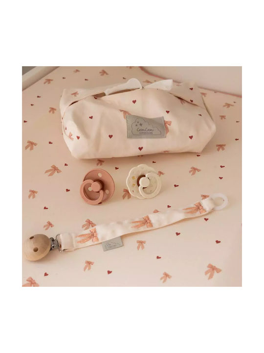 Cam Cam Copenhagen Калъф за бебешки кърпички Bows 22x16.5см Bows