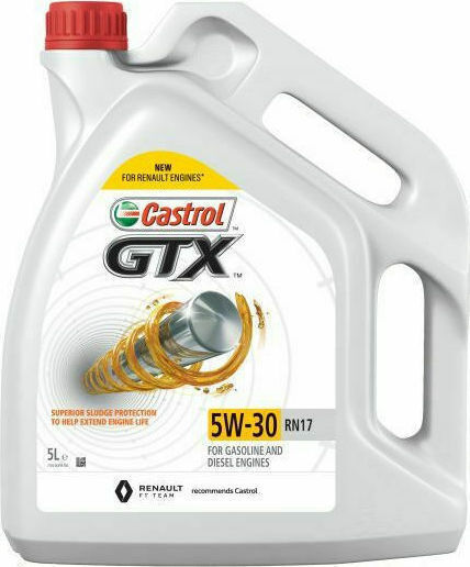 Castrol GTX Συνθετικό Λάδι Αυτοκινήτου 5W-30 5lt