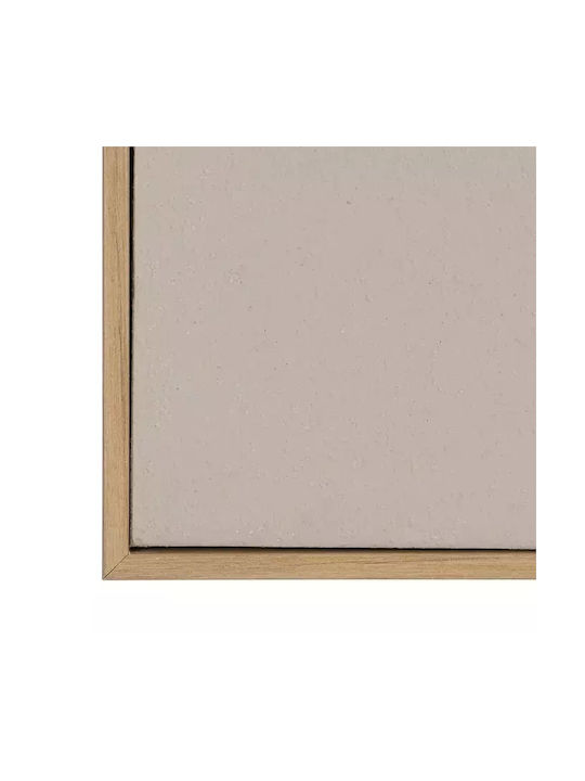 Embossed MDF Panel Beige 60x3.8x60 cm