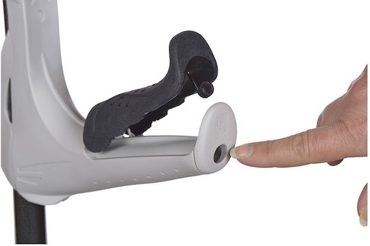 FDI Forearm Crutches Ανταλλακτικές λαβές Soft Handle Μαύρο