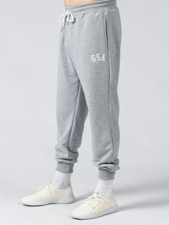 Sweatpants with Elastic Light Gray