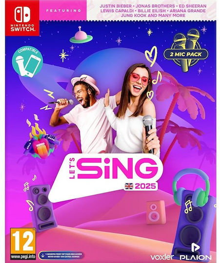 Let's Sing 2025 Игра за Switch