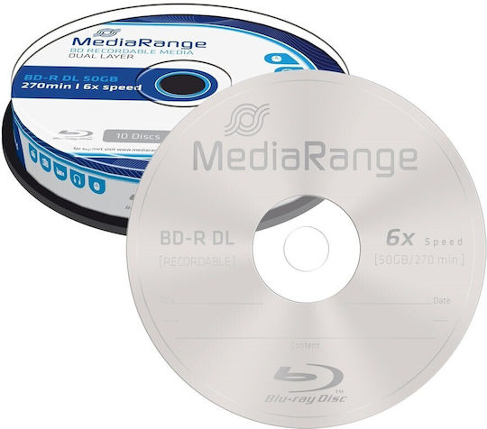 MediaRange Recordable BD-R 4x 100GB 1pcs