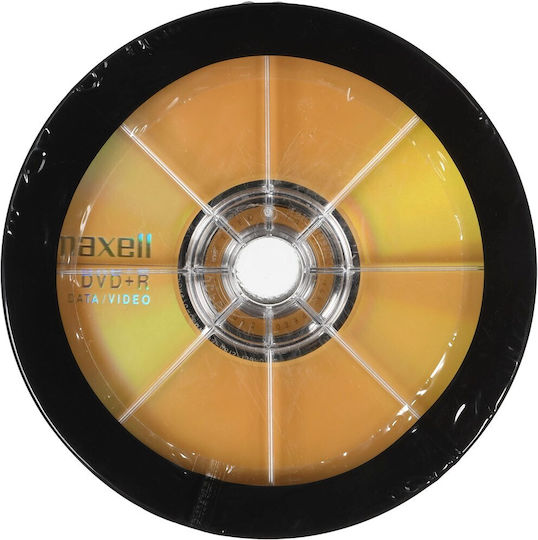 Maxell Εγγράψιμα DVD+R 16x 4.7GB Cake Box 50τμχ