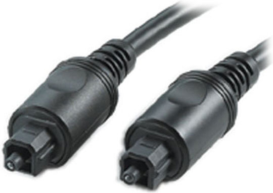 Roline Optical Audio Cable TOS male - TOS male Μαύρο 2m (11.09.4382)