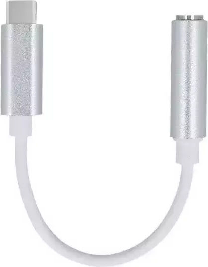 Setty Конвертор USB-C мъжки към 3.5mm женски Бял