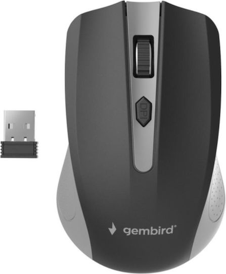 Gembird MUSW-4B-04 Wireless Mouse Gray/Black