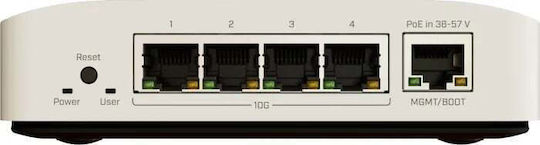 MikroTik Unmanaged L2 Switch with 4 Gigabit (1Gbps) Ethernet Ports