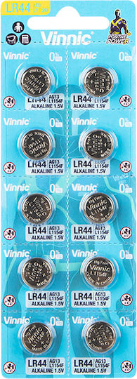 Vinnic Batterie Alkalisch für Uhren LR44 1.5V 1Stück