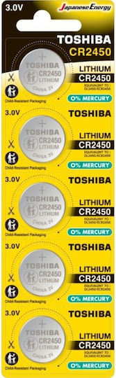 Toshiba Cp-5c Batterie Lithium für Uhren CR2450 3V 1Stück