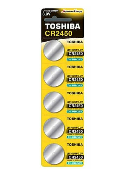 Toshiba Cp-5c Μπαταρία Λιθίου Ρολογιών CR2450 3V 1τμχ