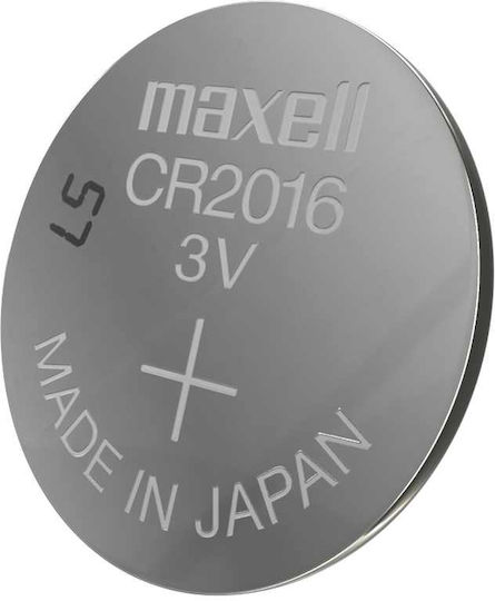 Maxell Hologram Batterien Lithium für Uhren CR2016 3V 5Stück